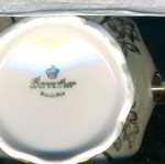 Σετ τσαγιού Vintage Bareuther Bavarian μεταχειρισμένο, 3 τεμάχια πορσελάνης
