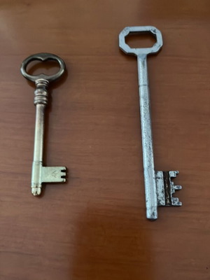 Old keys used