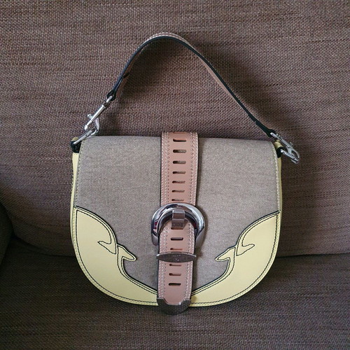 Trussardi Jeans bag new, colorful, hand and shoulder