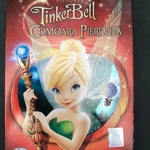 TinkerBell Disney DVD children's movie dubbed like new