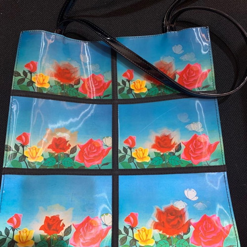 Plastic bag used with 3D image