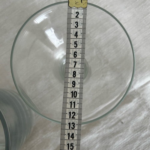 Glass vases like new, set of 2 pieces