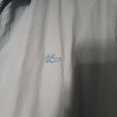Lacoste spring jacket men's used, reversible with pockets