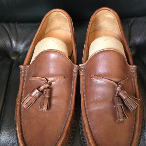 Polo Ralph Lauren loafers used, size US 8.5 EU 42, brown
