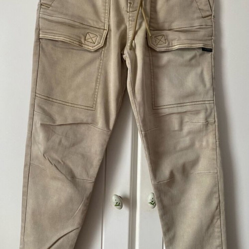 Pull & Bear women's cargo pants beige like new, size S