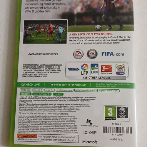 Fifa 15 Xbox 360 used sports game