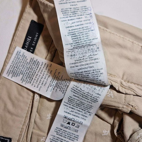 Guess men's beige pants, size L