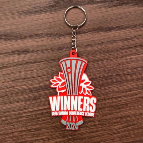 Olympiacos Winners Conference League 2024 3D Printed Keychain