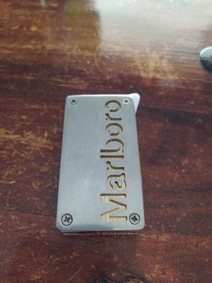 Marlboro Gas Lighter Windproof Used