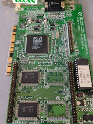 Κάρτα γραφικών Taxan ATI 3D Rage II PCI 2MB μεταχειρισμένη, συμβατή με retro