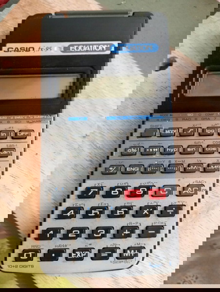 Calculadora Casio Fx 95 Equation Casio Fx 95 Plus Hotsell