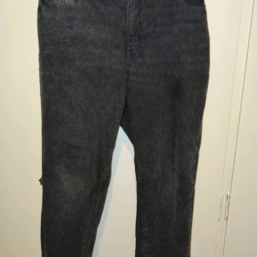 Jean pants black women's EUR 46 XXXL like new