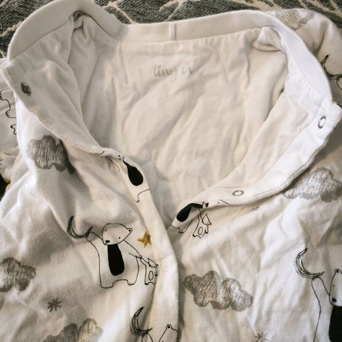 Baby sleeping bag with buttons for 18-24 months, like new