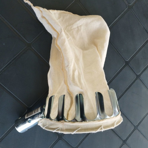 Fruit picker new with galvanized metal