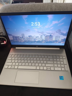 HP Laptop 15-dy2057wm used with keyboard issue, Core i5, 8GB RAM, Dual SSD