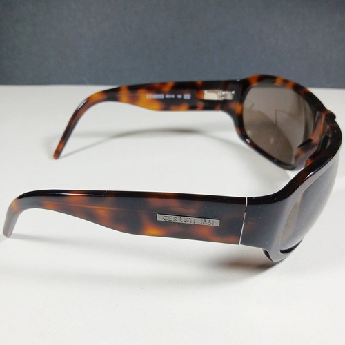 Cerruti 1881 CE 58503 vintage ladies sunglasses used, brown tortoise