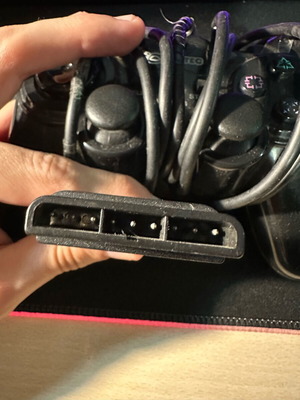 PS2 controller used with cable marks, fully functional