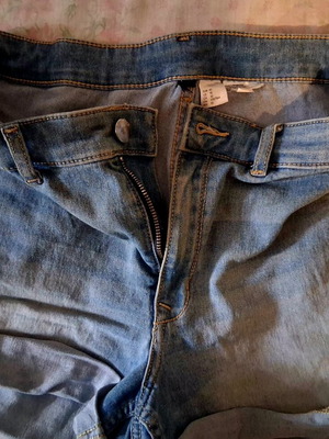 Τζιν σορτσάκι small size ελαστικό, σαν καινούργιο, μπλε