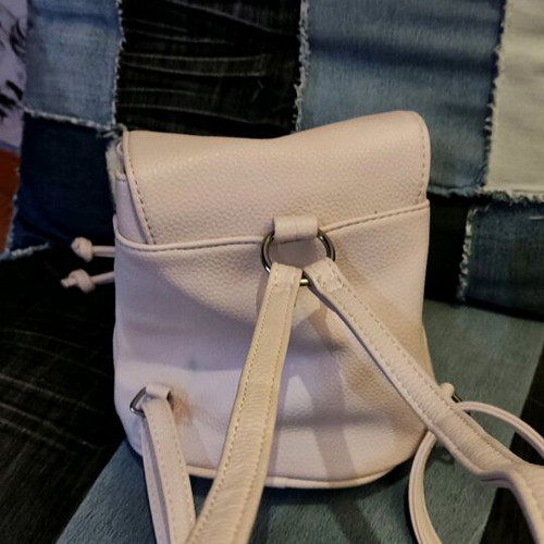 Bershka pink mini backpack like new