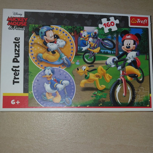 Mickey Mouse Puzzle 160 pieces like new