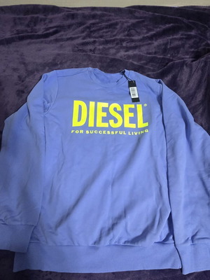 Diesel S-GIR DIVISION sweater size L, blue