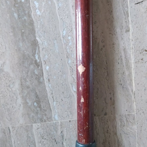 Wooden cane used with plastic handle 92 cm