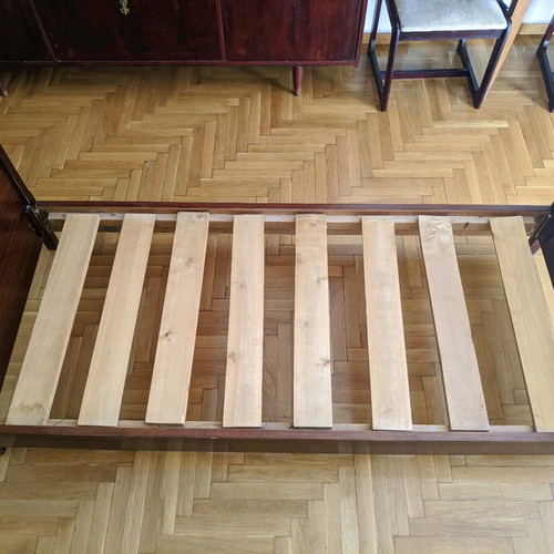 Single wooden bed frame used, 2 available, disassembled
