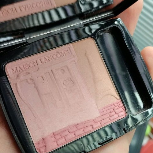 Maison Lancom blush collectible, used, limited edition 2011
