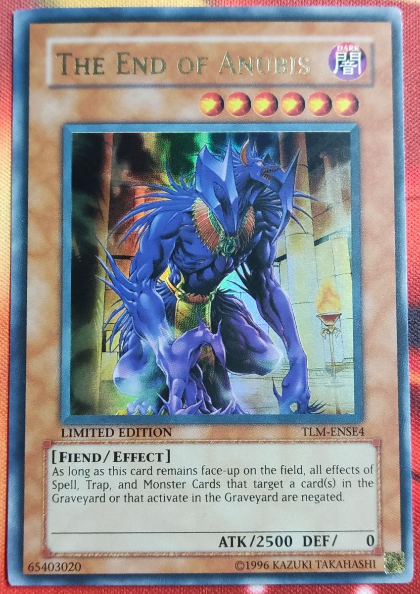 Yugioh End of Anubis Ultra Rare Limited Edition purchases TLM-ENSE4