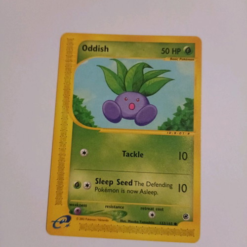 pokemon card oddish Oddish (Poke Ball Pattern) - SV2a: Pokemon Card 151 [REVERSE HOLO] [Near Mint] main image 1