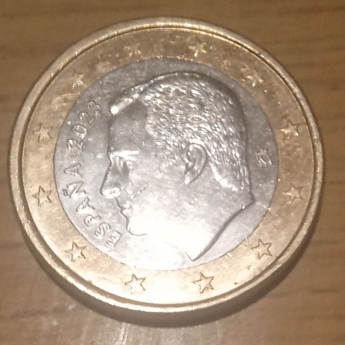 1 Euro 2023 like new, minted in Spain