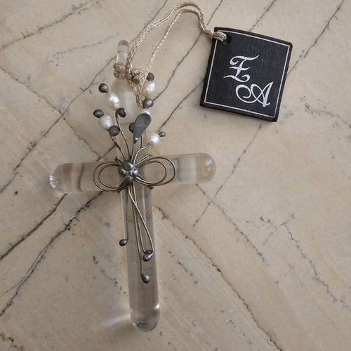 Glass cross used in good condition