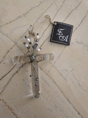 Glass cross used in good condition