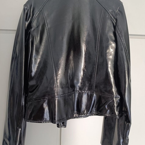 Sinequanone Patent PVC Biker Jacket Black like new