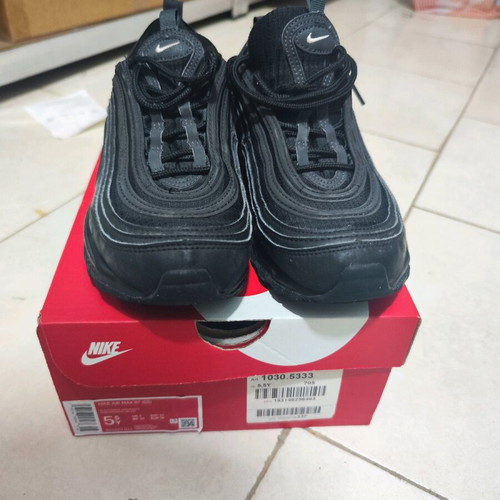 Nike Air Max 97 sneakers, unisex παιδικό νούμερο 38, μαύρο