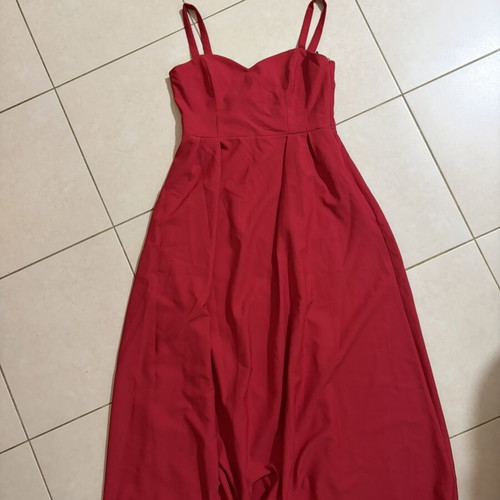 Red Dress Trendyol new, size XL