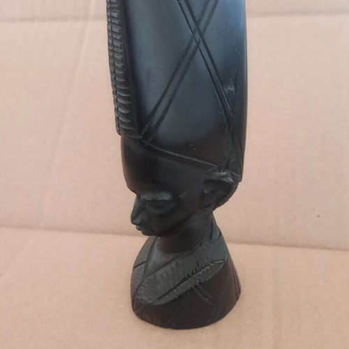 African wooden solid statue like new