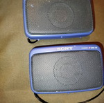 Sony SRS-22 Dual Speaker System μεταχειρισμένο, φορητό Surround Sound Walkman vintage