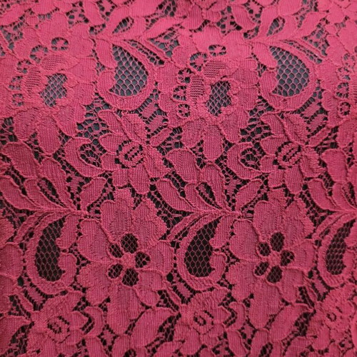 Lace dress like new, burgundy, size M/L