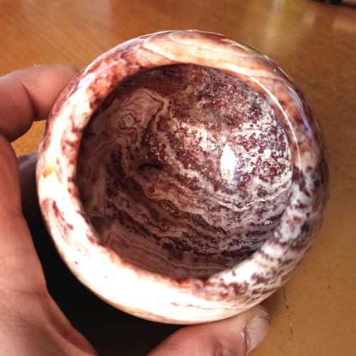 Porcelain bowl jar new, dimensions 7 x 9 cm