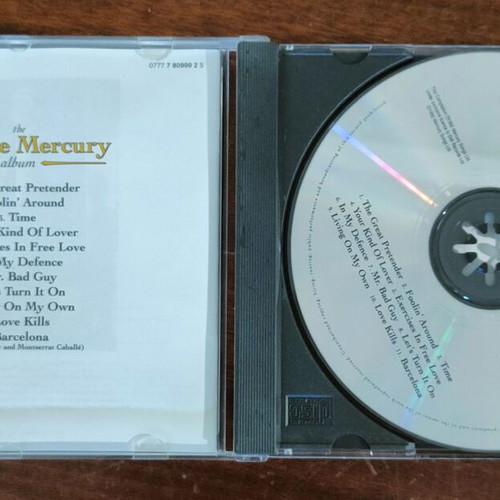 The Freddie Mercury album like new, 1992 European copy, rock