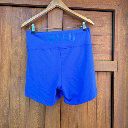 Biker shorts Toned new, size L, blue