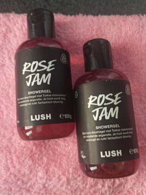 LUSH Rose Jam shower gel 100ml new, pack of 2