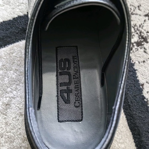 Cesare Paciotti elegant shoes used, size 44, black