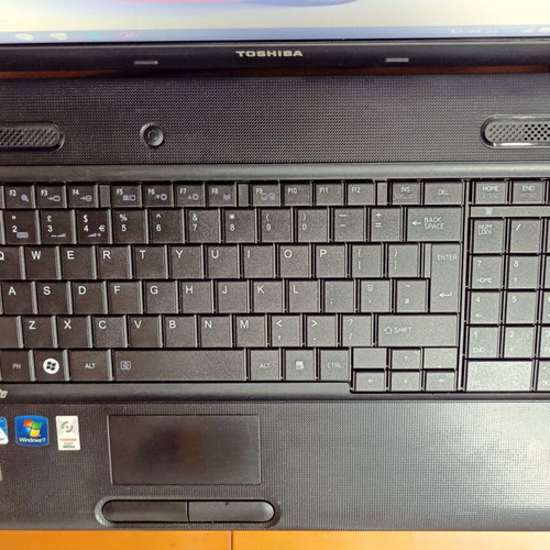 Toshiba Satellite C660 laptop used, Intel Pentium, 4GB RAM, 500GB HDD, Windows 10