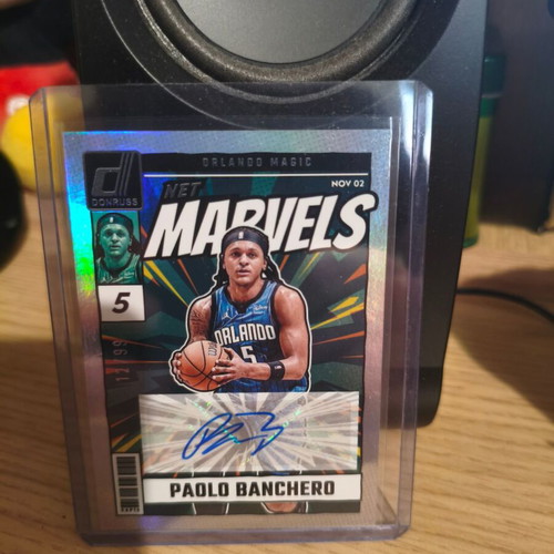 2024-25 Panini Donruss Paolo Banchero Net Marvels Signatures Auto #/99 Magic card new