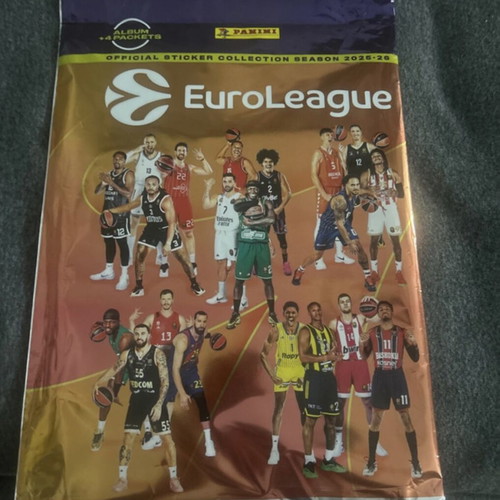 Panini Euro League Starter Pack 2025-2026 new