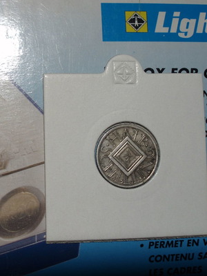 Austrian coin 1/2 Schilling 1925 used, silver