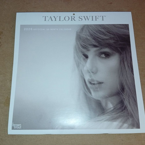 Taylor Swift 2026 calendar new, collectible