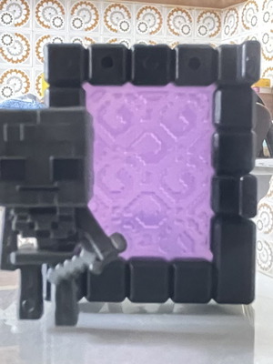 Kinder Joy Wither Skeleton Portal figure